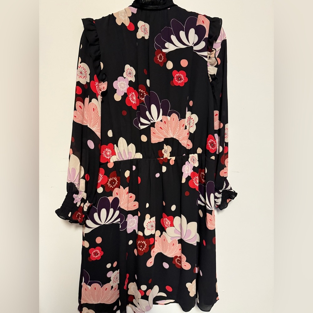 NWOT 16 Ann Taylor Beautiful long sleeve midi dress, NEW, never used. No tags - Picture 9 of 15